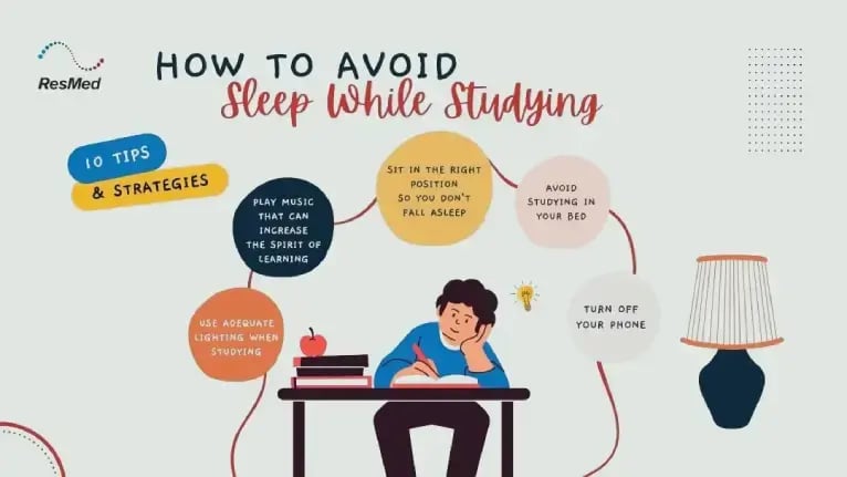How to avoid sleep while studing