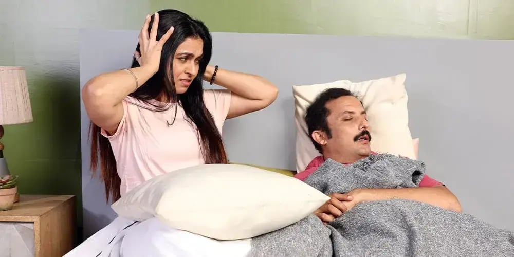 Sleeping with Someone who has Sleep Apnea