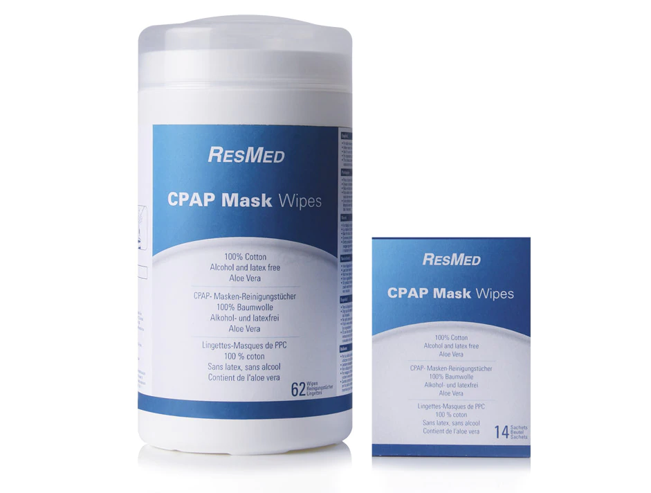 CPAP mask wipes